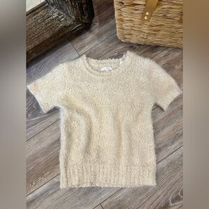 LC Lauren Conrad Off-White Textured Sweater